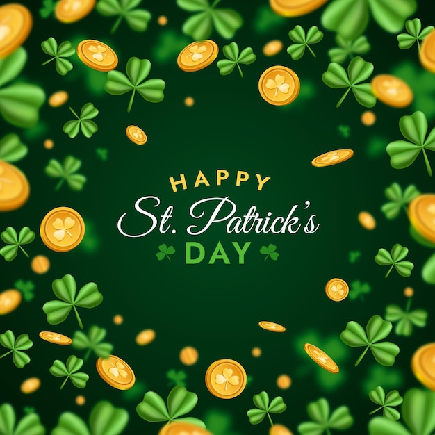 Vector realistic st. patrick's day illustration