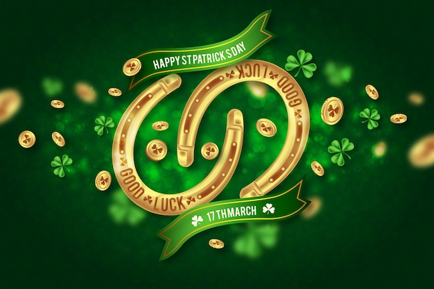 Vector realistic st. patricks day concept