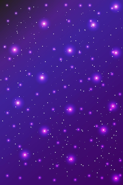 Premium Vector | Realistic stars galaxy background