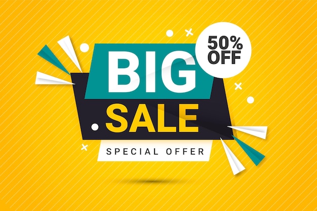 Realistic super sale  banner background with discount