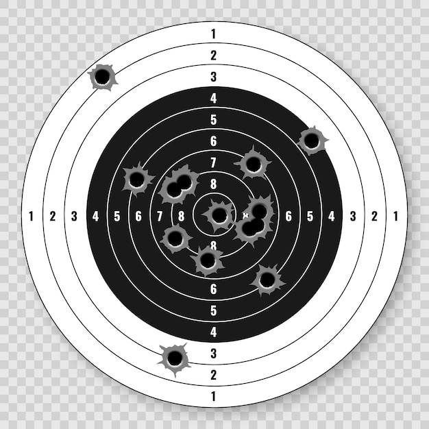 Vector realistic target