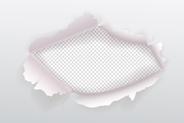 realistic torn paper background