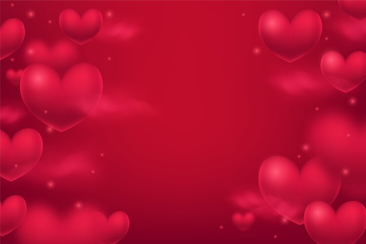 Vector realistic valentine's day background