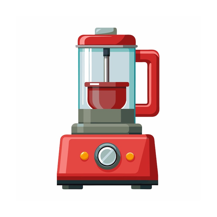 Vector realistic vector illustration of kitchen appliances
