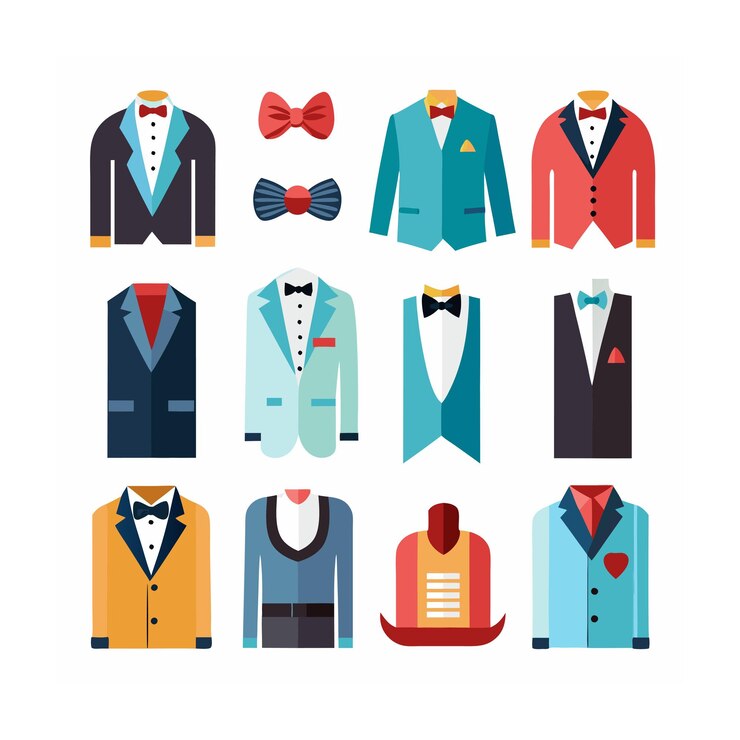 Vector realistic wedding and love icons set