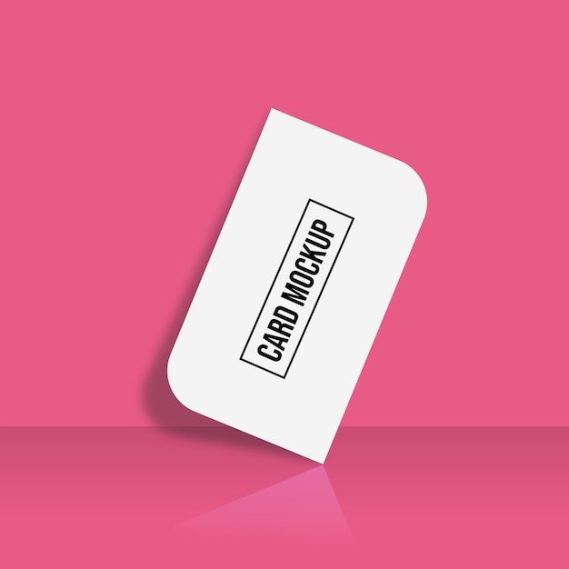 Vector realistic white business card emplate