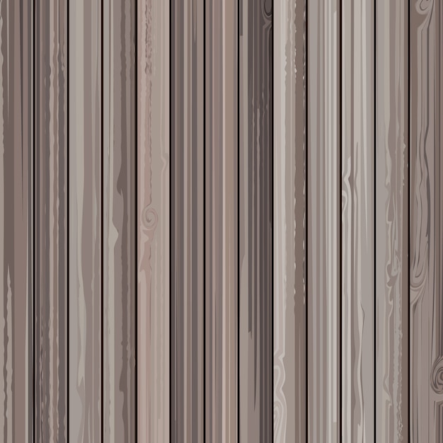 Vector realistic wood plank texture background.