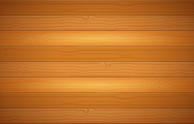 Vector realistic wooden background with textured