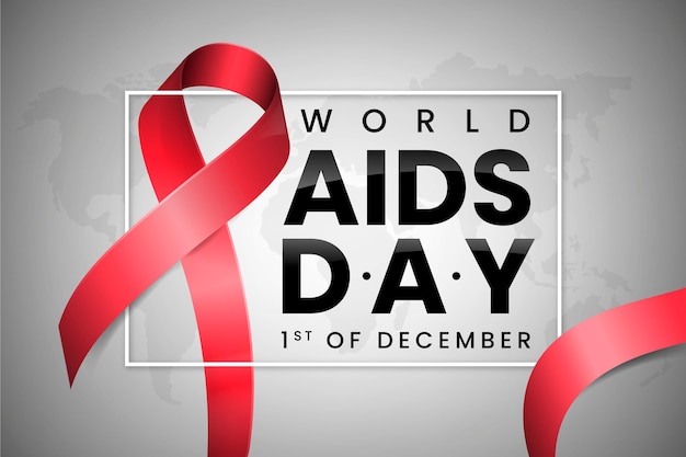 Realistic world aids day  awareness