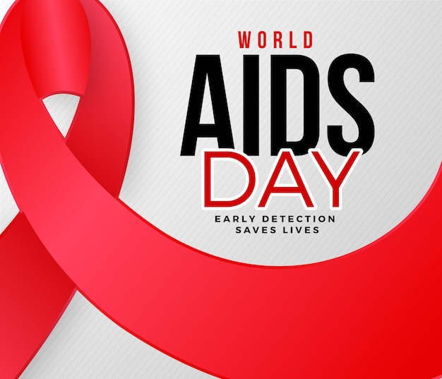 Realistic world aids day