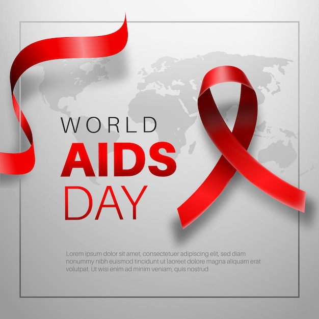 Realistic world aids day