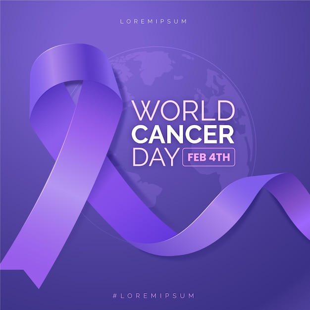 Realistic world cancer day