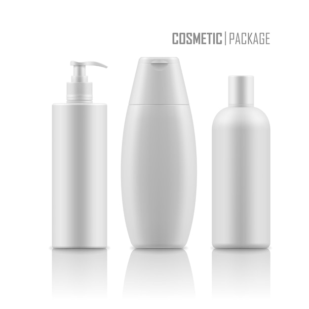 Realistisch pakket voor cosmetisch product