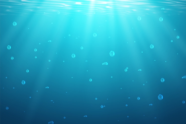 Vector realistische achtergrond met water