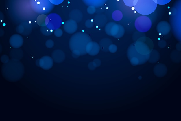 Realistische bokeh achtergrond
