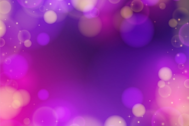 Realistische bokeh-achtergrond