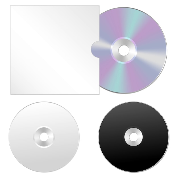 realistische Compact disc