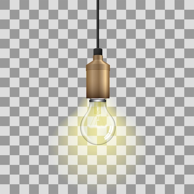 Realistische gloeilamp