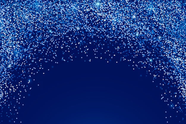 Vector realistische marineblauwe glitter achtergrond