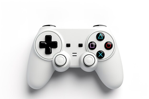 Realistische Mockup Moderne Game Controllers Gamepad van de spelconsole