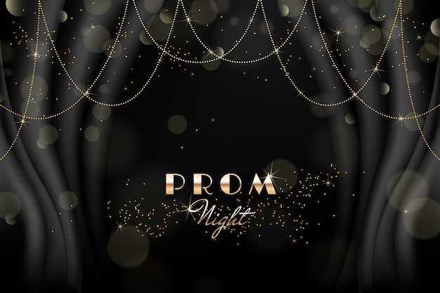 Realistische prom achtergrond