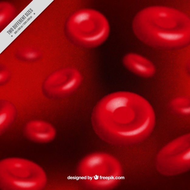 Realistische rode bloedcellen achtergrond