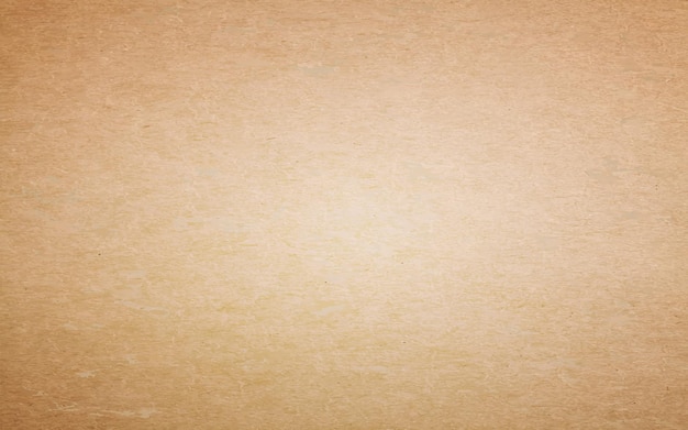 Realistische vector oude Witboek textuur Perkament of oude bruine kartonnen achtergrond