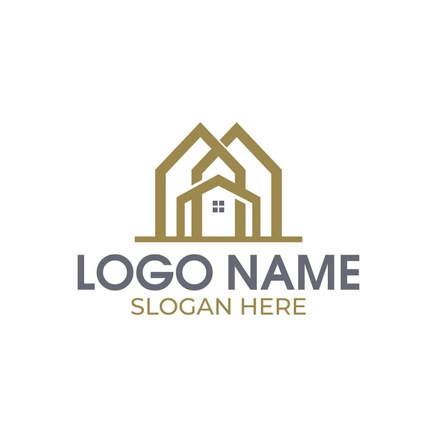 realtor house logo design