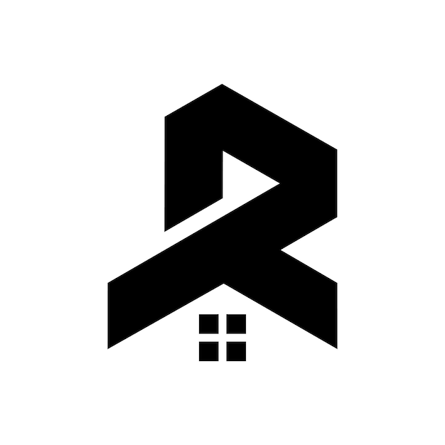 Realtor R logo-ontwerp