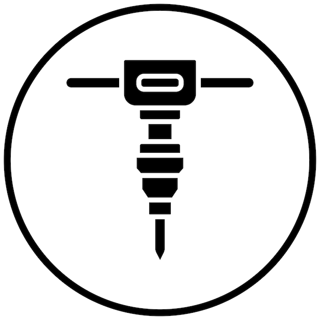 Vector reamer icon stijl