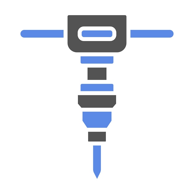 Vector reamer icon style