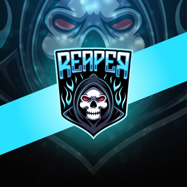 Reaper esport mascotte logo