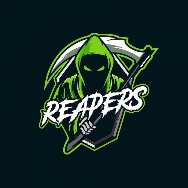 Reapers mascot esport logo