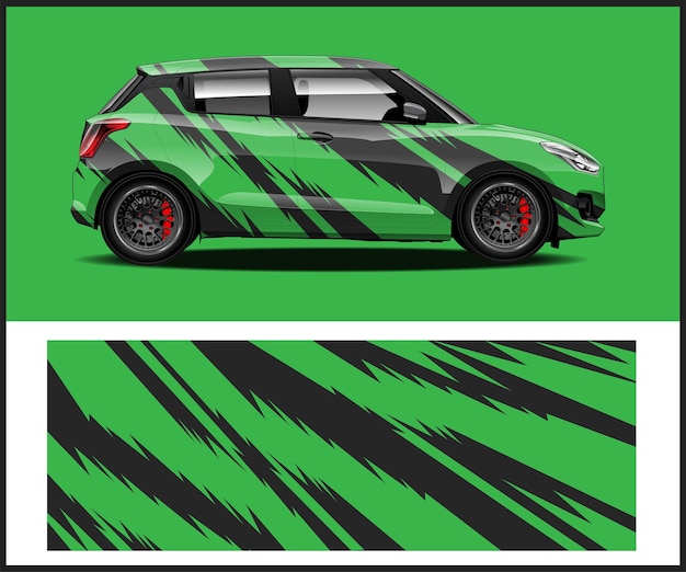 reclame car wrap design Graphics Vector