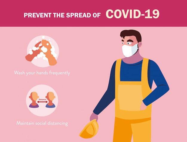 Recommendations to prevent covid in an industry operator