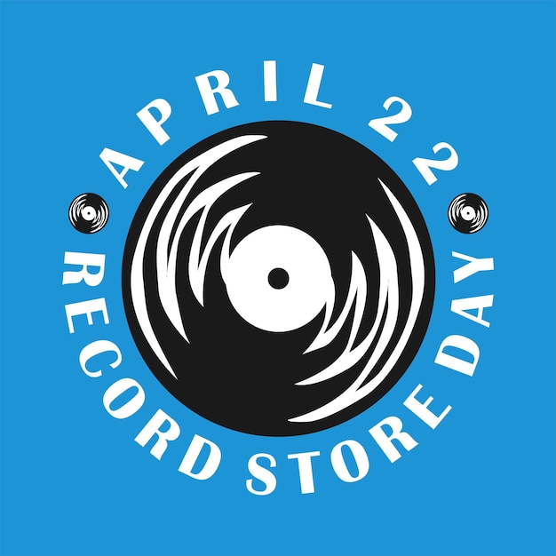 Premium Vector Record store day poster template