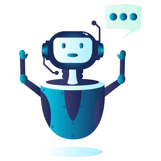 Recording message vector chatterbot online chat conversation via text or text-speech virtual assist