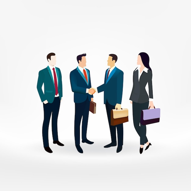 recruitment vector art illustration