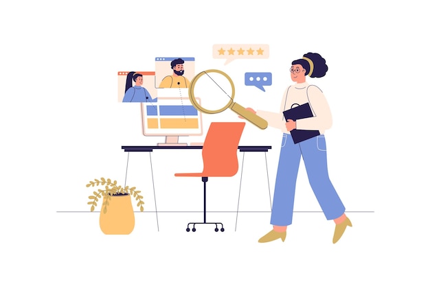 Free Vector | Young people doing housework
