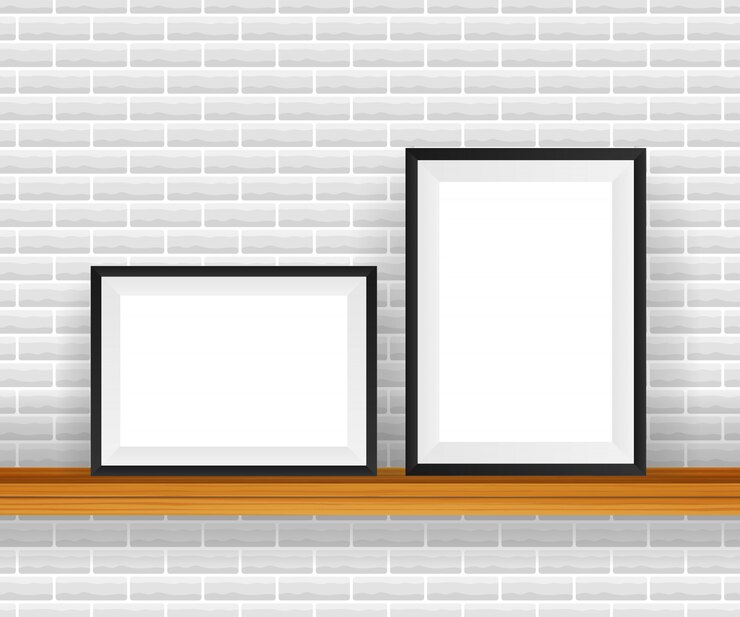 Vector rectangular frame. good for display your projects.
