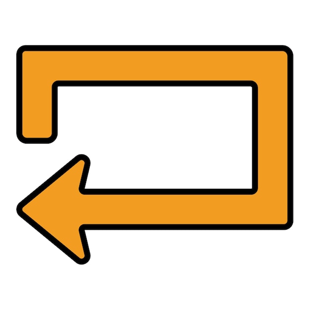 Vector rectangular icon