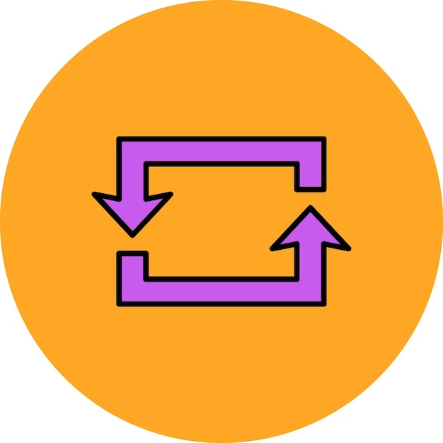 Vector rectangular icon