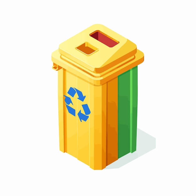 Recycle_bin_icon_isometric_3d_style_vector