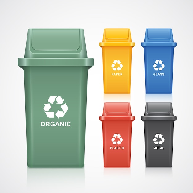 recycle bins collection