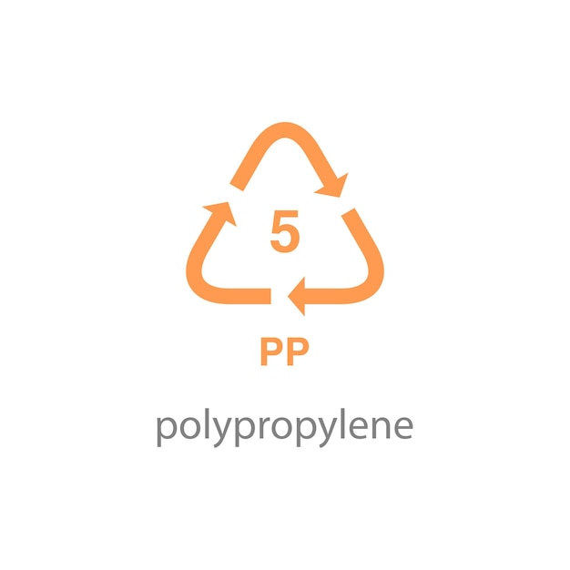 Recycle code pictogram vector sjabloon