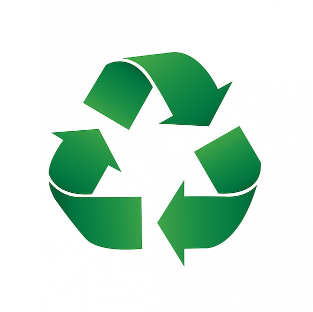 recycle pictogram symbool vectorillustratie