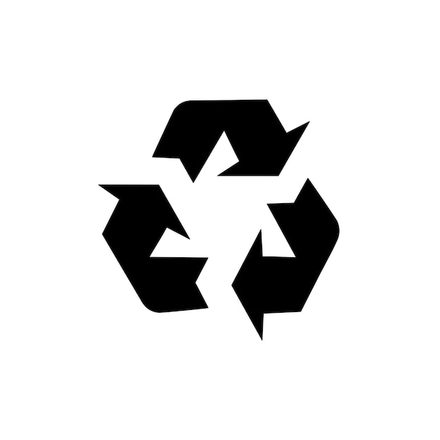 Vector a recycle sign icon