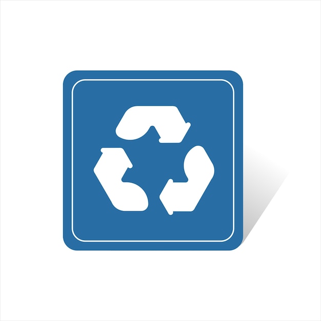 recycle sign vector