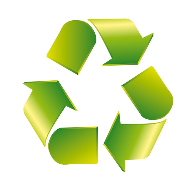 Vector recycle symbol, vector illustrattion