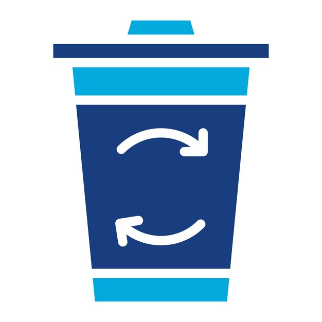 Recycling icon vector image can be used for manufacturing